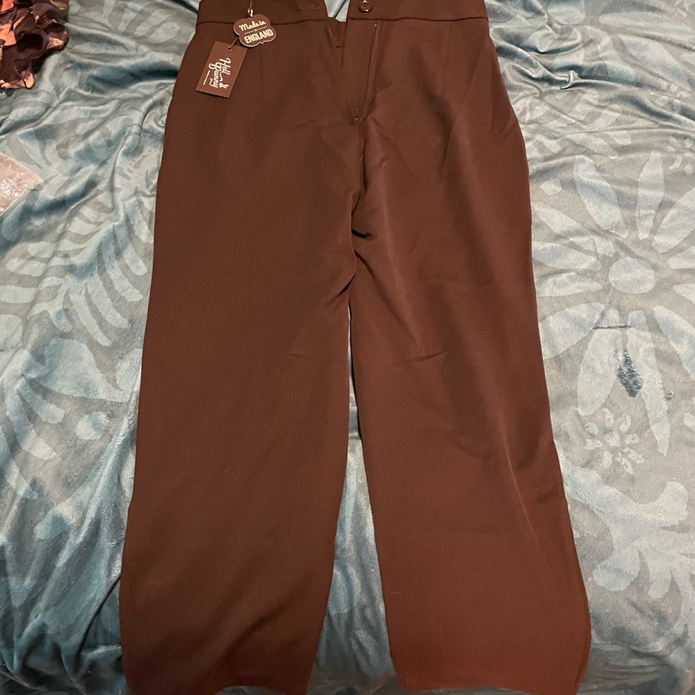 NWT Hell bunny Carlie Cigarette Trousers